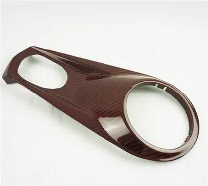 لامعة من ألياف الكربون اكسسوارات السيارات للدراجات النارية